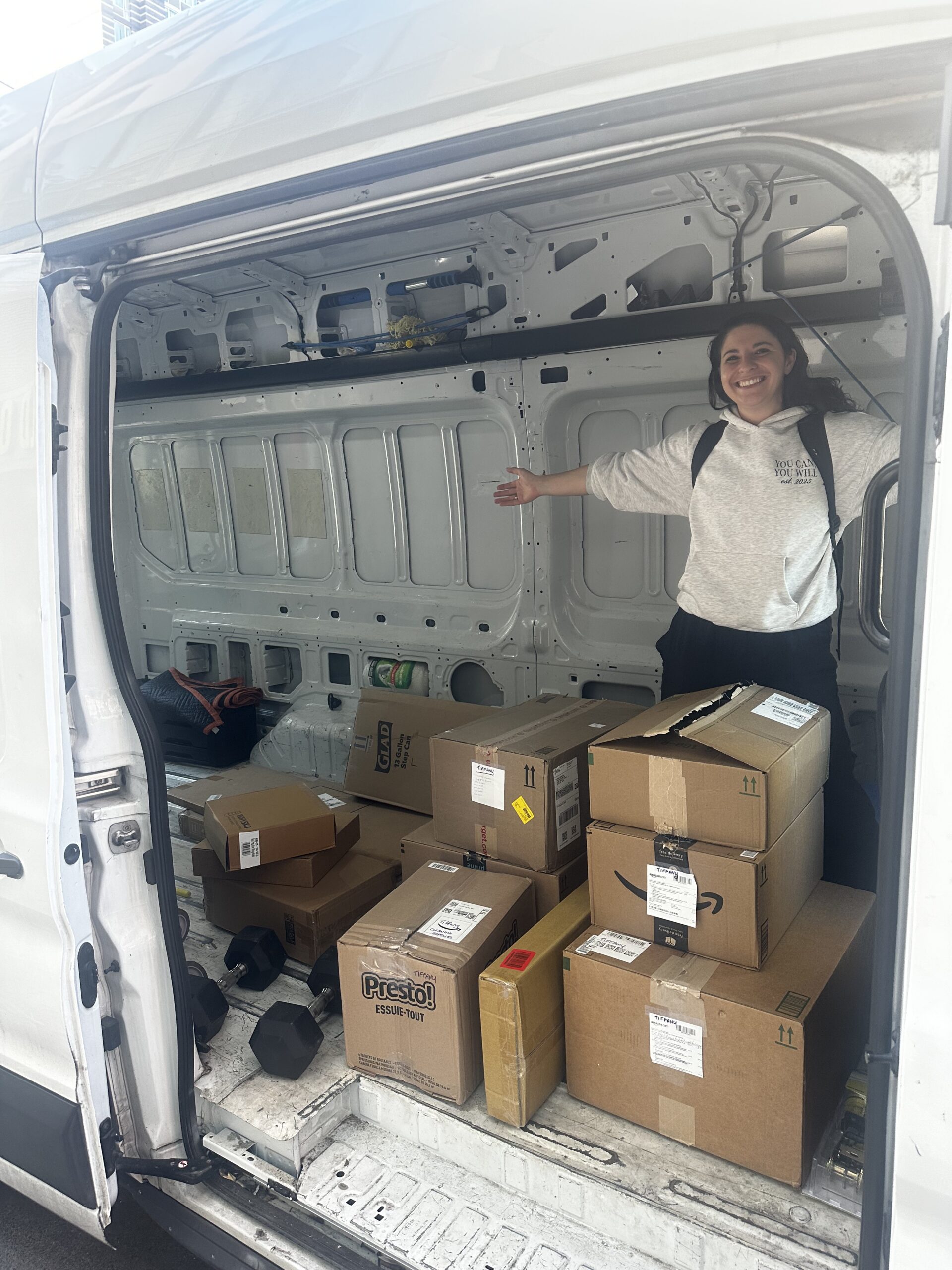 City Living NY program supplies being delivered